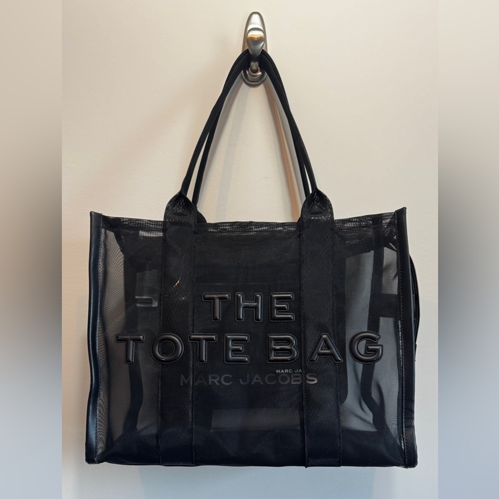 Marc Jacobs The Tote Bag - Black Nylon Mesh